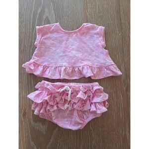 Jessica simpson baby girl outfit 3-6 mos